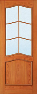 Межкомнатная дверь Глория 12-1 ПО шпон вишни