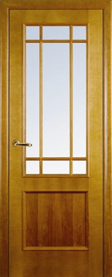 Дверь межкомнатная 1022 Анегри Классика под стекло (Волховец)